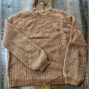 La Maille Sezane Brown Sweater Size Medium